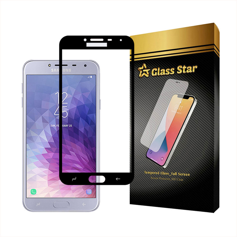 محافظ صفحه نمایش گلس استار مدل FULSLGS مناسب برای گوشی موبایل سامسونگ Galaxy J4 2018 / Galaxy J400 | کالا برتری