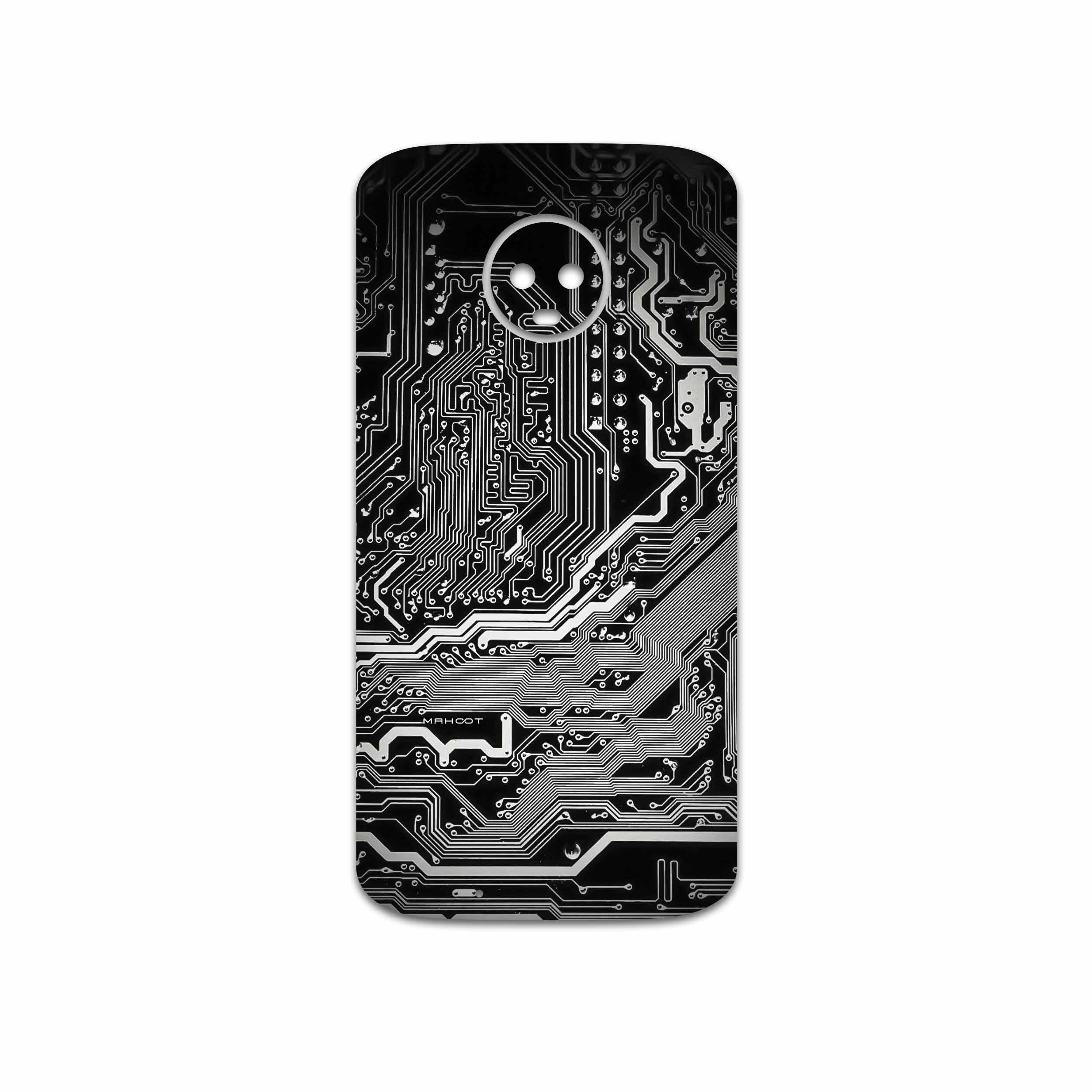 برچسب پوششی ماهوت مدل Black Printed Circuit Board مناسب برای گوشی موبایل موتورولا Moto G6