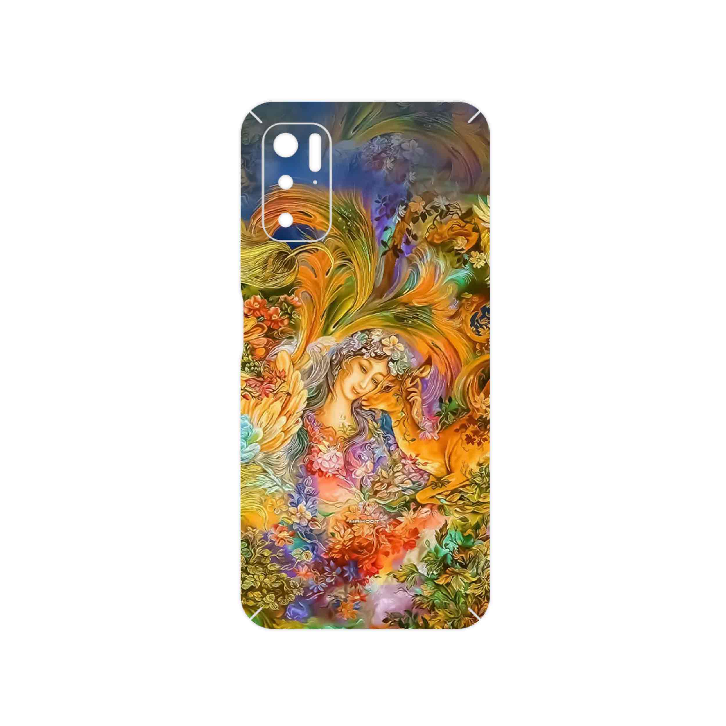 برچسب پوششی ماهوت مدل Persian miniature 3 مناسب برای گوشی موبایل شیائومی Poco M3 Pro 5G