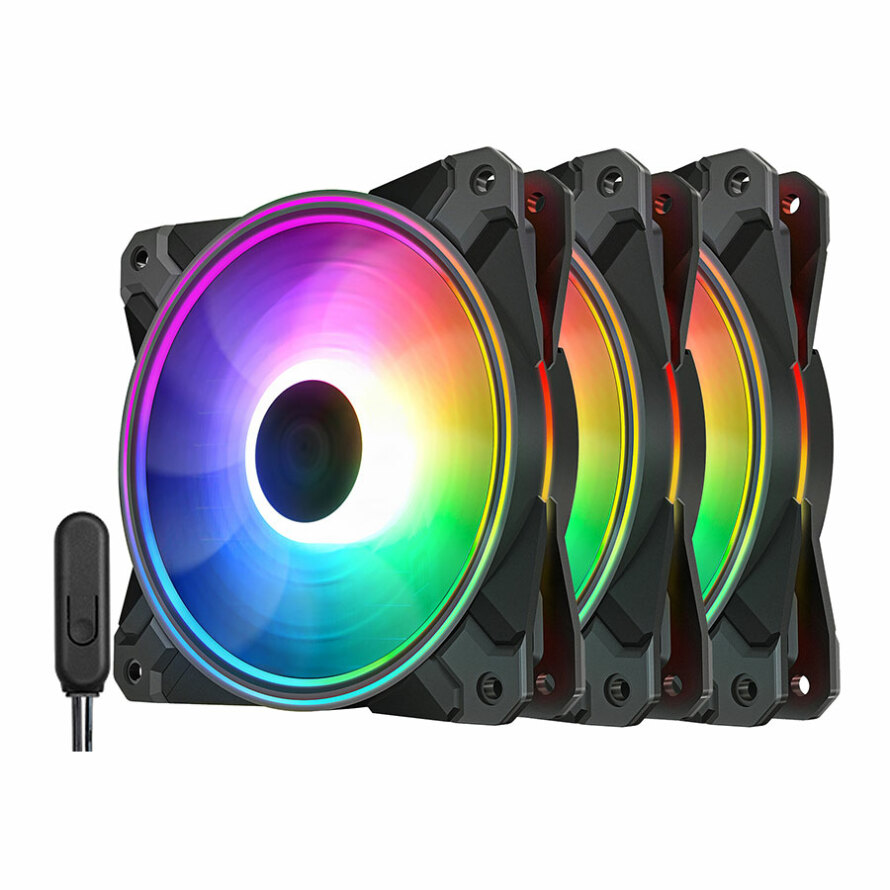 خنک کننده کیس دیپ کول CF120 Plus (3 in 1)