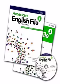 American English File 3 3rd کتاب امریکن انگلیش فایل 3 (تحریر رنگی)