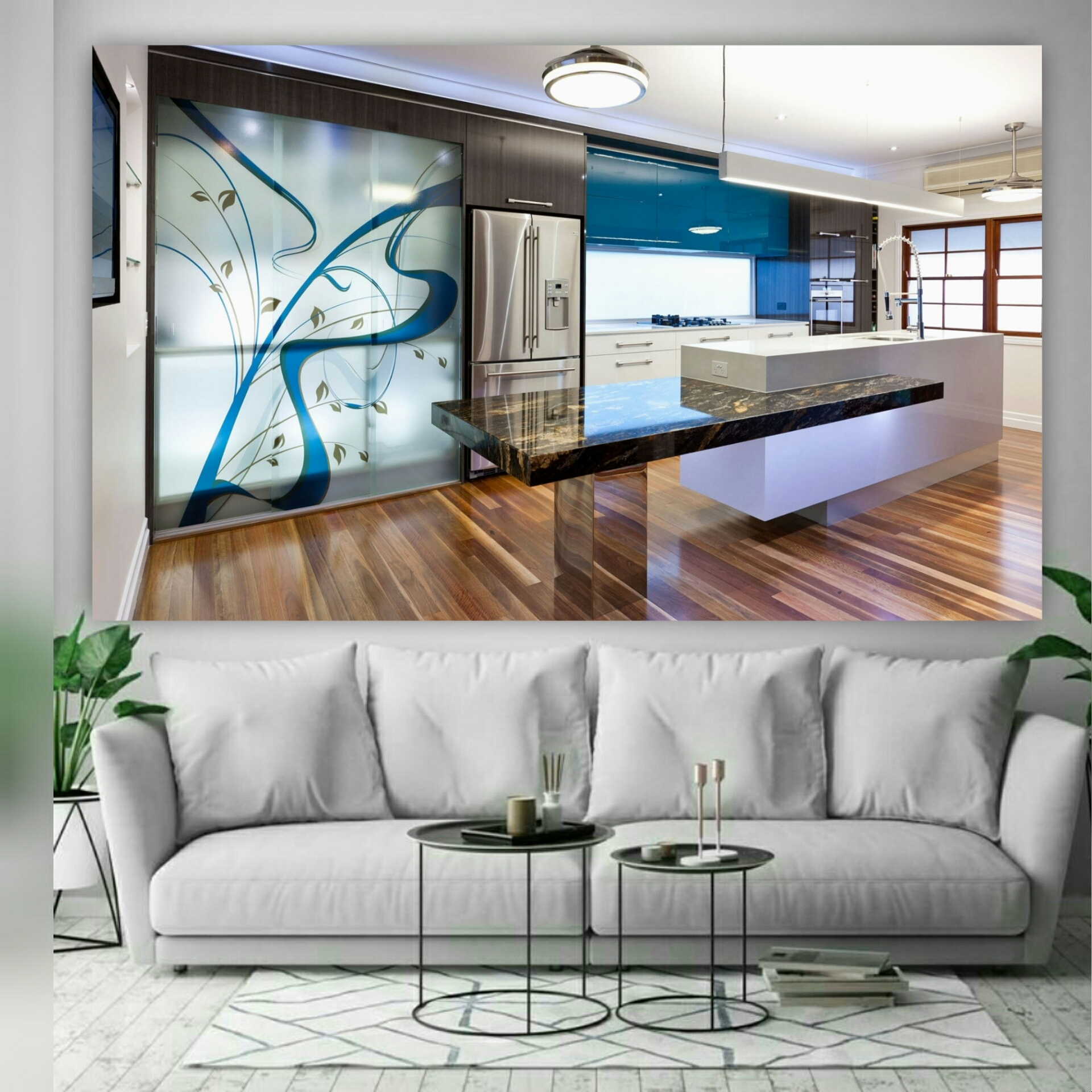  تابلو شاسی طرح دکوراسیون مدل SD116