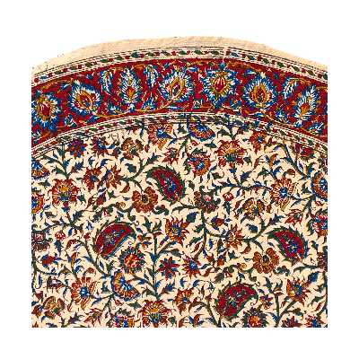 سفره قلمکار عطریان طرح بته جقه کد G360