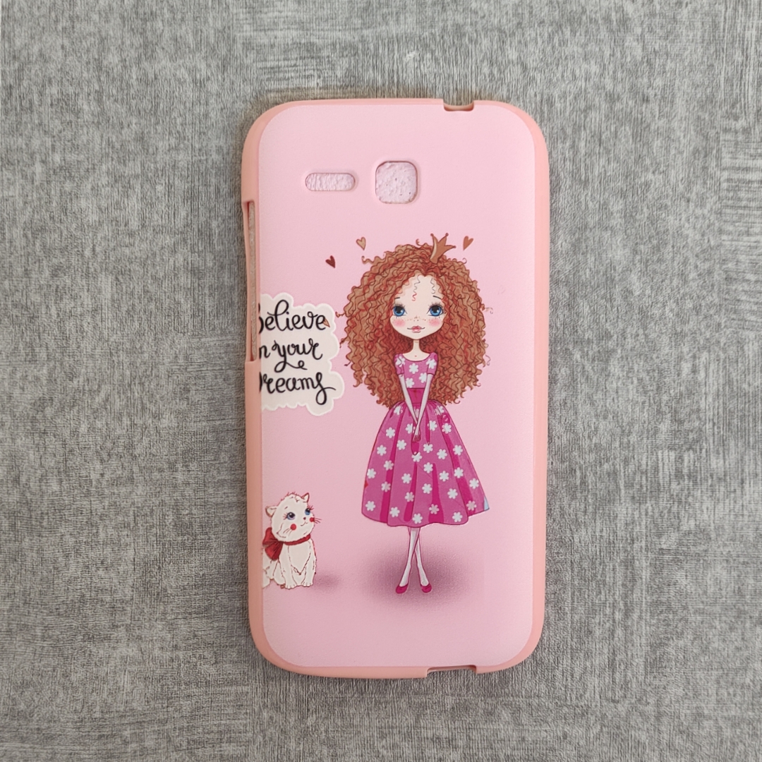 کاور طرح دخترانه مدل W0R مناسب برای گوشی موبایل هوآوی Y600