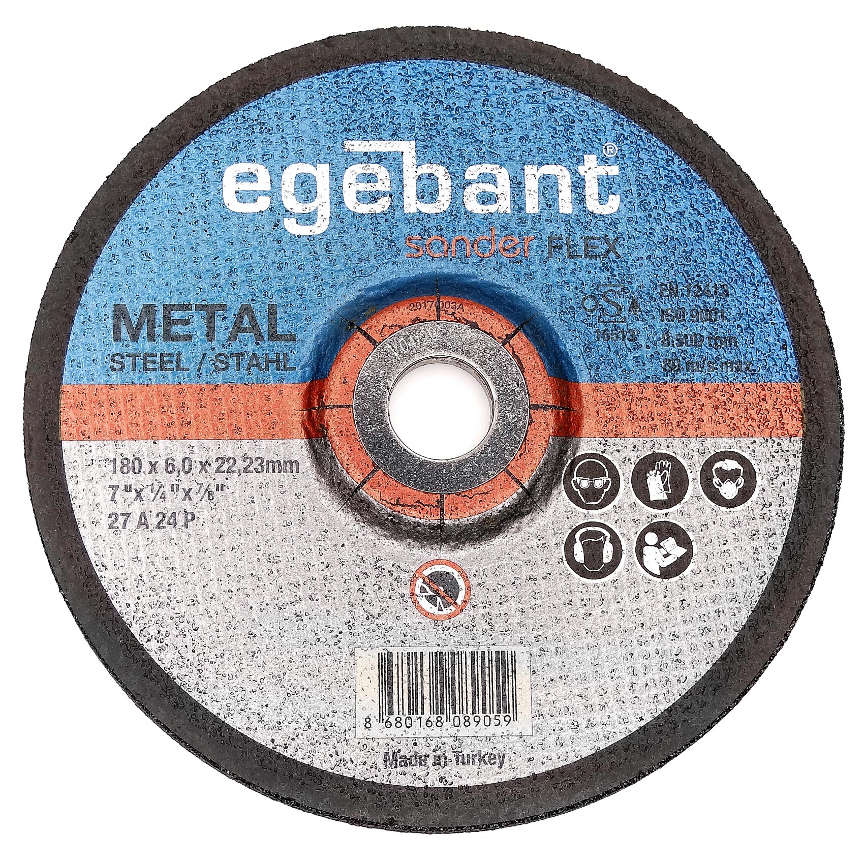 صفحه ساب آهن اگبانت مدل ART-Eg-180-10 مجموعه 10 عددی
