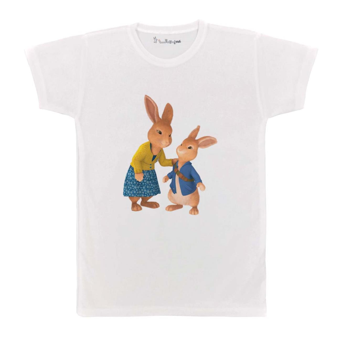 تی شرت بچگانه پرمانه طرح خرگوش کد pmt.4291