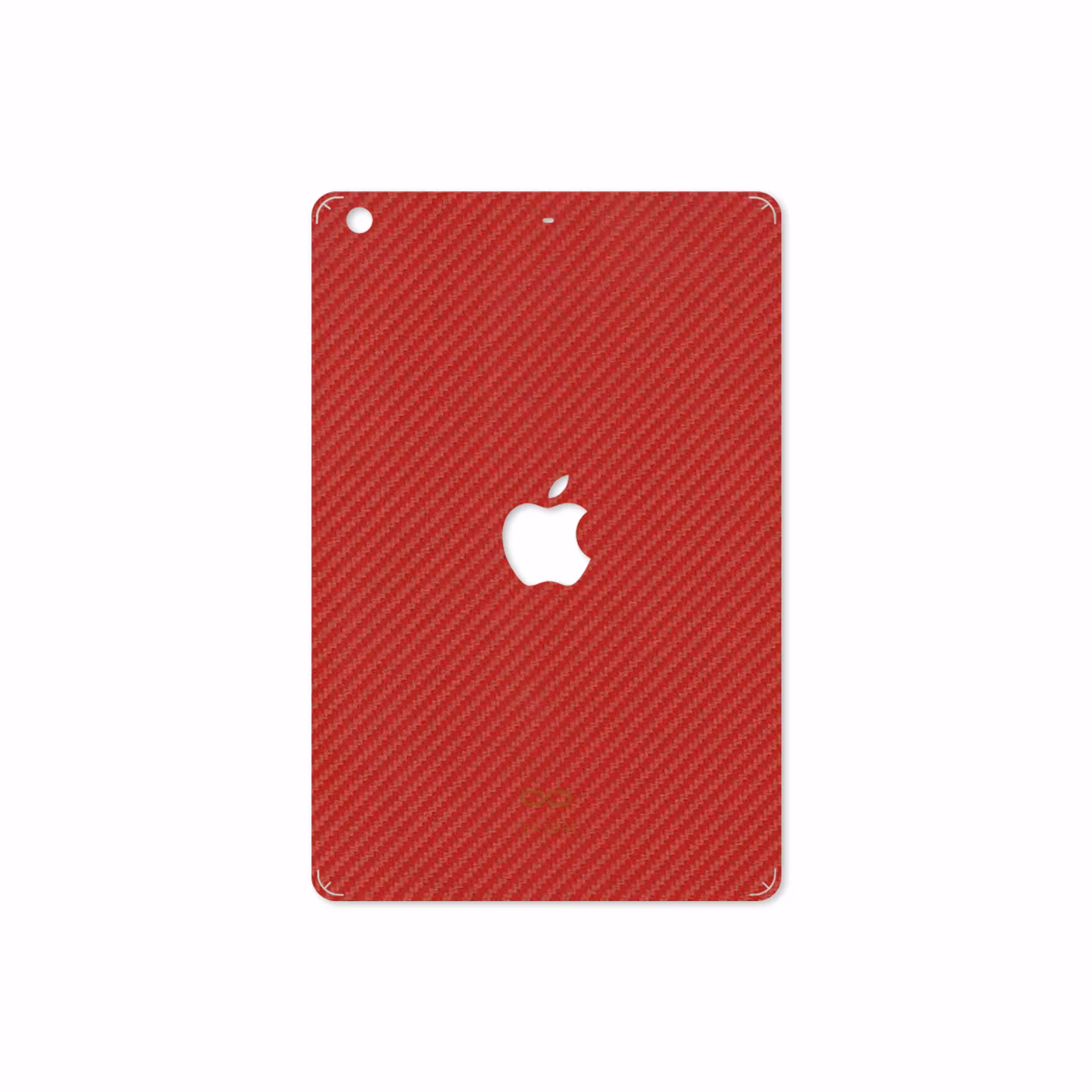 برچسب پوششی ماهوت مدل Red-Fiber مناسب برای تبلت اپل iPad mini 2 2013 A1489