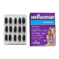 قرص مولتی ویتامین ول وومن Wellwoman بسته 30 عددی