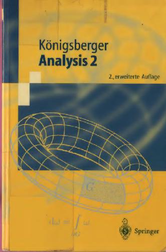 خرید و دانلود نسخه کامل کتاب Analysis 2