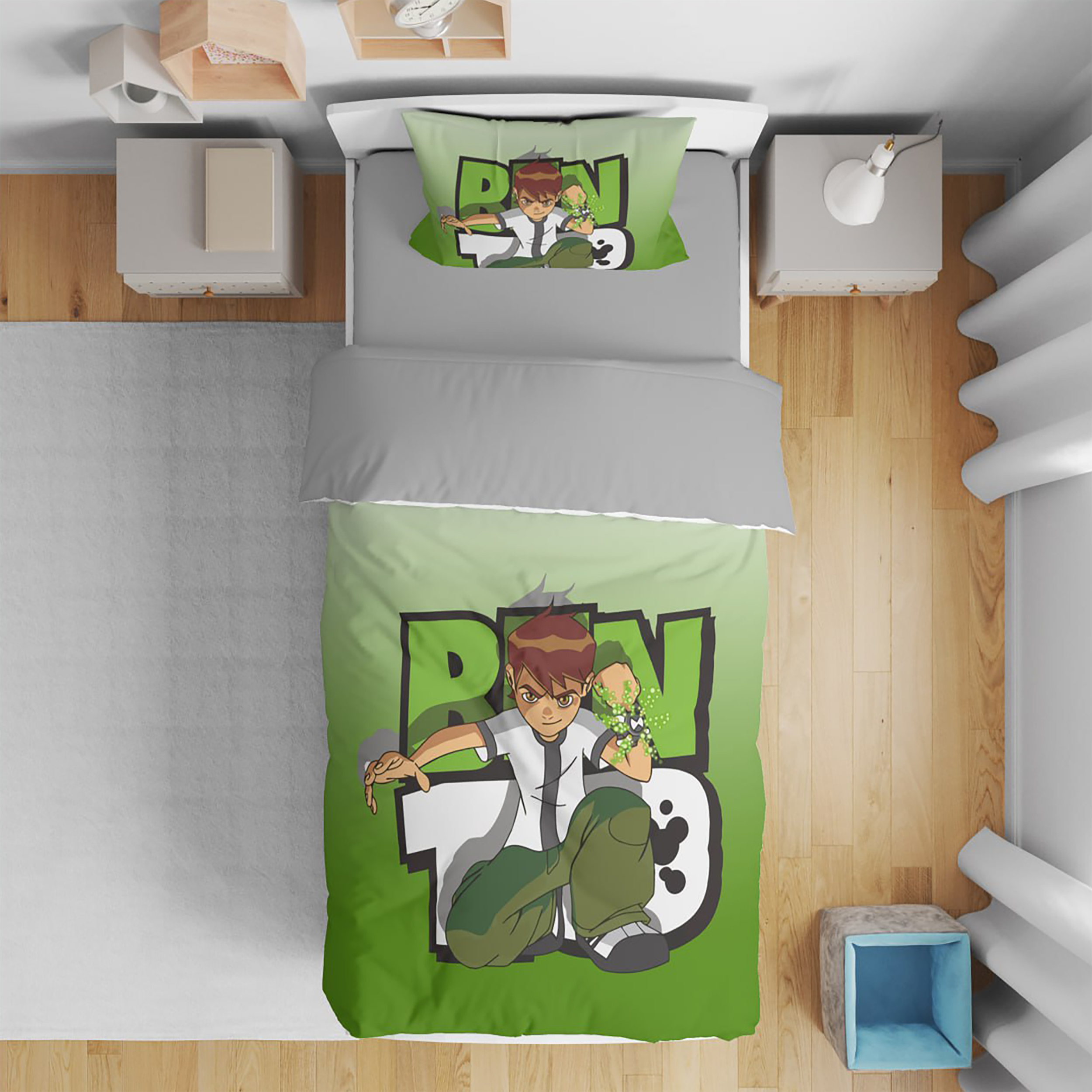 سرویس روتختی بن تن مدل 4250 یک نفره 5 تکه