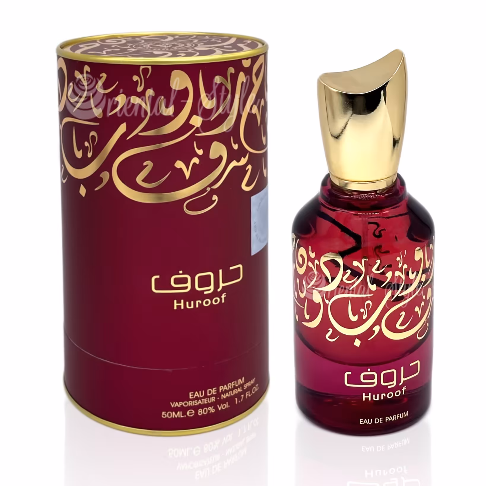 عطر ادکلن حروف Huroof زنانه مردانه 50 میل همراه با عطر