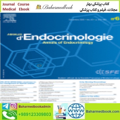 Annales d’Endocrinologie Volume 82 Issue 1 to 6 2021 TR