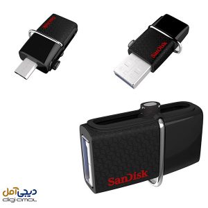 فلش سن دیسک 64گیگ Ultra DualDrive3.0