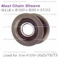 قرقره زنجیر دکل لیفتراک تی سی ام مدل Tcm FD20~30Z5/T6/T3