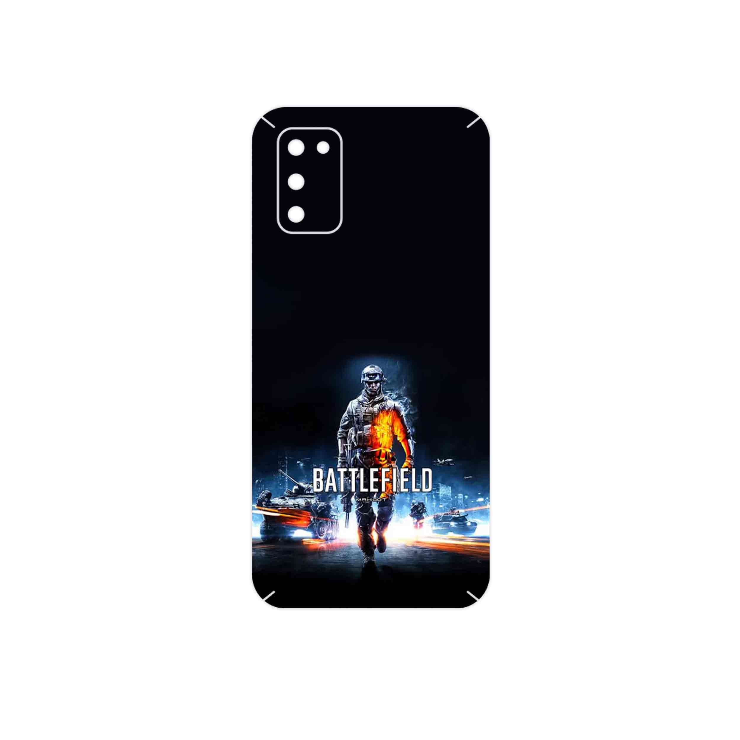 برچسب پوششی ماهوت مدل Battlefield Game Series مناسب برای گوشی موبایل سامسونگ Galaxy A02S