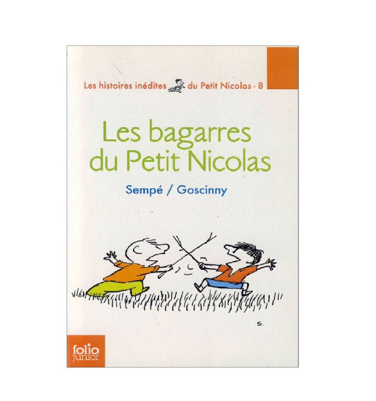 کتاب داستان فرانسوی les bagarres du petit nicolas