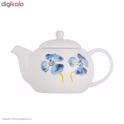 قوری طرح گل سان مدل S001-F