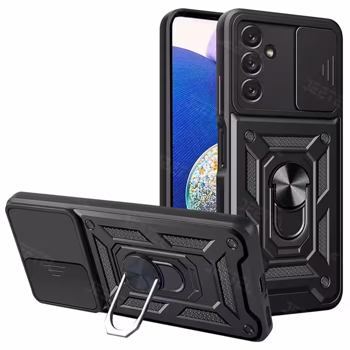 قاب دیفندر آرمور برای گوشی Samsung Galaxy A14 طرح بتمنی کشویی هولدردار