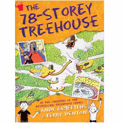 کتاب The 78-Storey Treehouse اثر Terry Denton &amp; Andy Griffiths انتشارات معیار علم