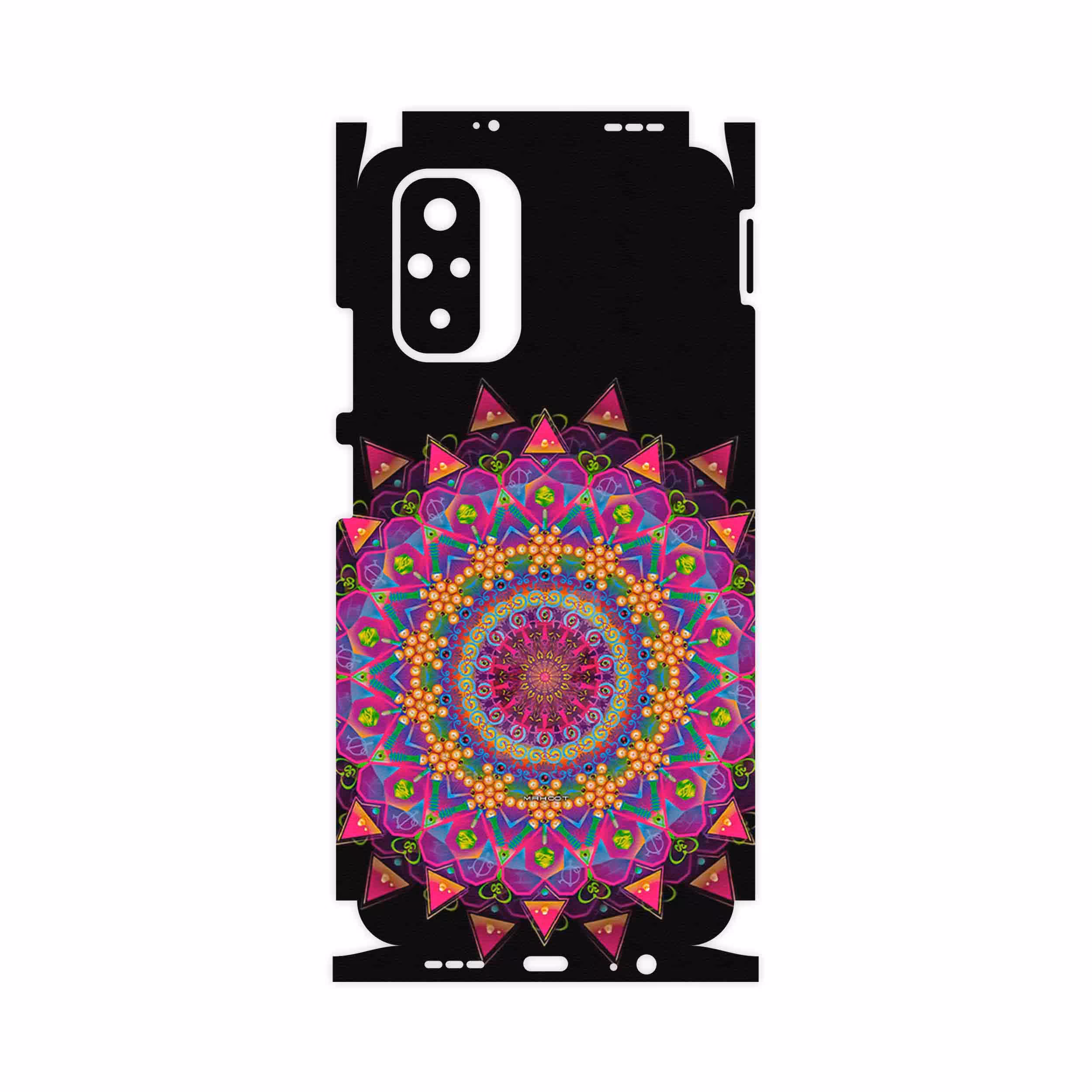 برچسب پوششی ماهوت مدل Mandala Design 5-FullSkin مناسب برای گوشی موبایل شیائومی Redmi Note 10s