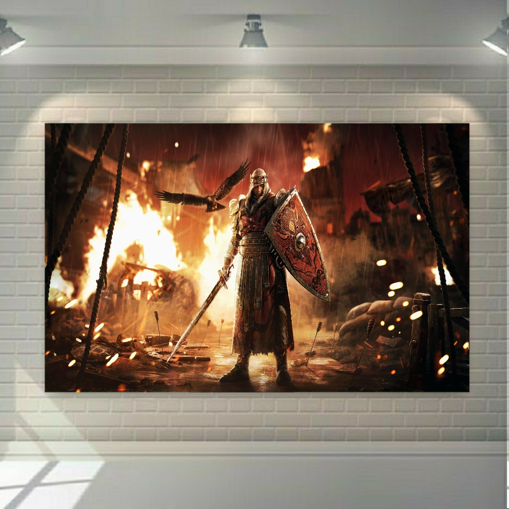 تابلو بوم طرح گیم پلی فور هانر For Honor Gameplay مدل SDB3205