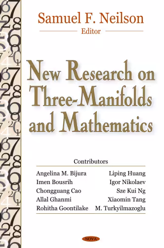 خرید و دانلود نسخه کامل کتاب New Research on Three-Manifolds And Mathematics
