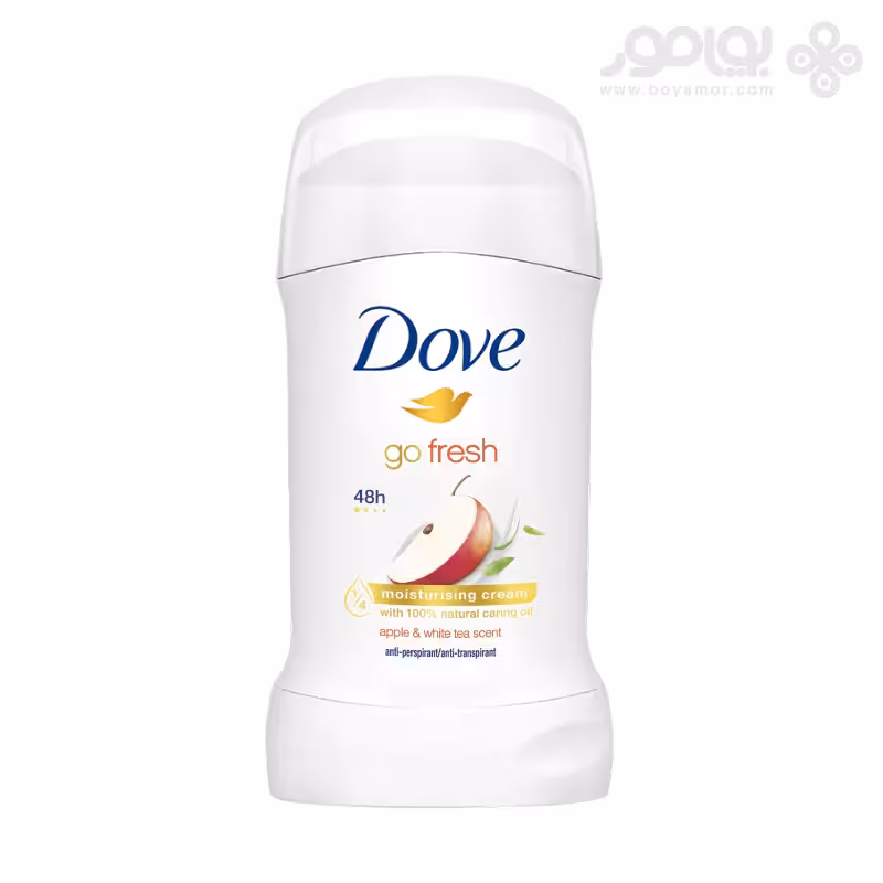 استیک دئودورانت زنانه داو مدل GO FRESH رایحه سیب وزن 40 گرم