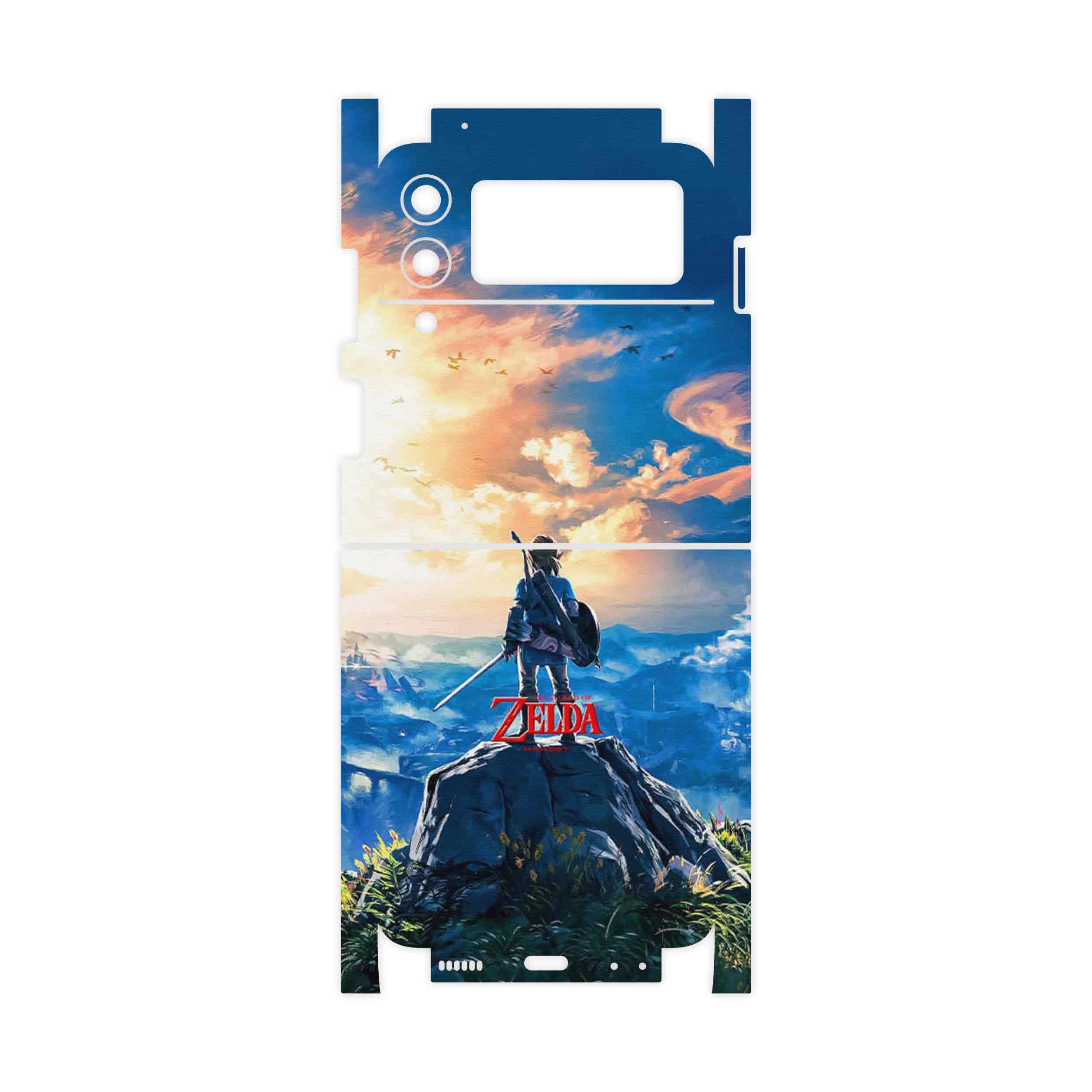 برچسب پوششی ماهوت مدل Legend of Zelda Game Series-FullSkin مناسب برای گوشی موبایل سامسونگ Galaxy Z Flip3 5G