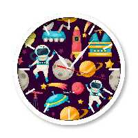 ساعت‌های دیواری راویتا طرح کهکشان 2146