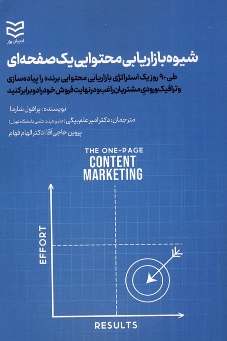 شیوه بازاریابی محتوایی یک صفحه ای - ناشربوک | خرید آنلاین کتاب
