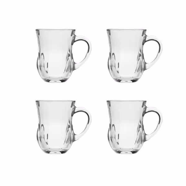 لیوان پاشاباغچه مدل YOUGYRT کد 83553 مجموعه 4 عددی