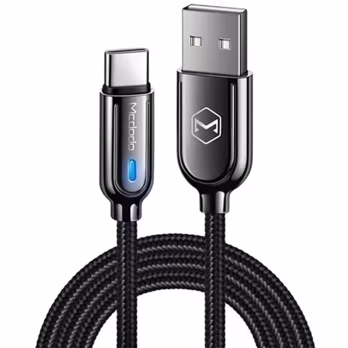 کابل شارژ سریع تایپ‌سی 1 متری مک‌دودو Mcdodo Quick Charge Auto Power-Off Data Cable CA-6190