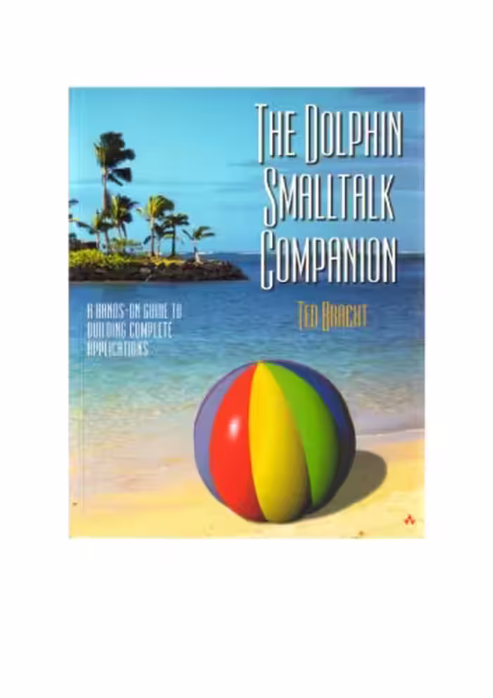 خرید و دانلود نسخه کامل کتاب The Dolphin Smalltalk Companion
