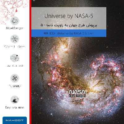 برچسب پوششی ماهوت مدل Universe-by-NASA-5 مناسب برای گوشی موبایل سامسونگ Galaxy M30