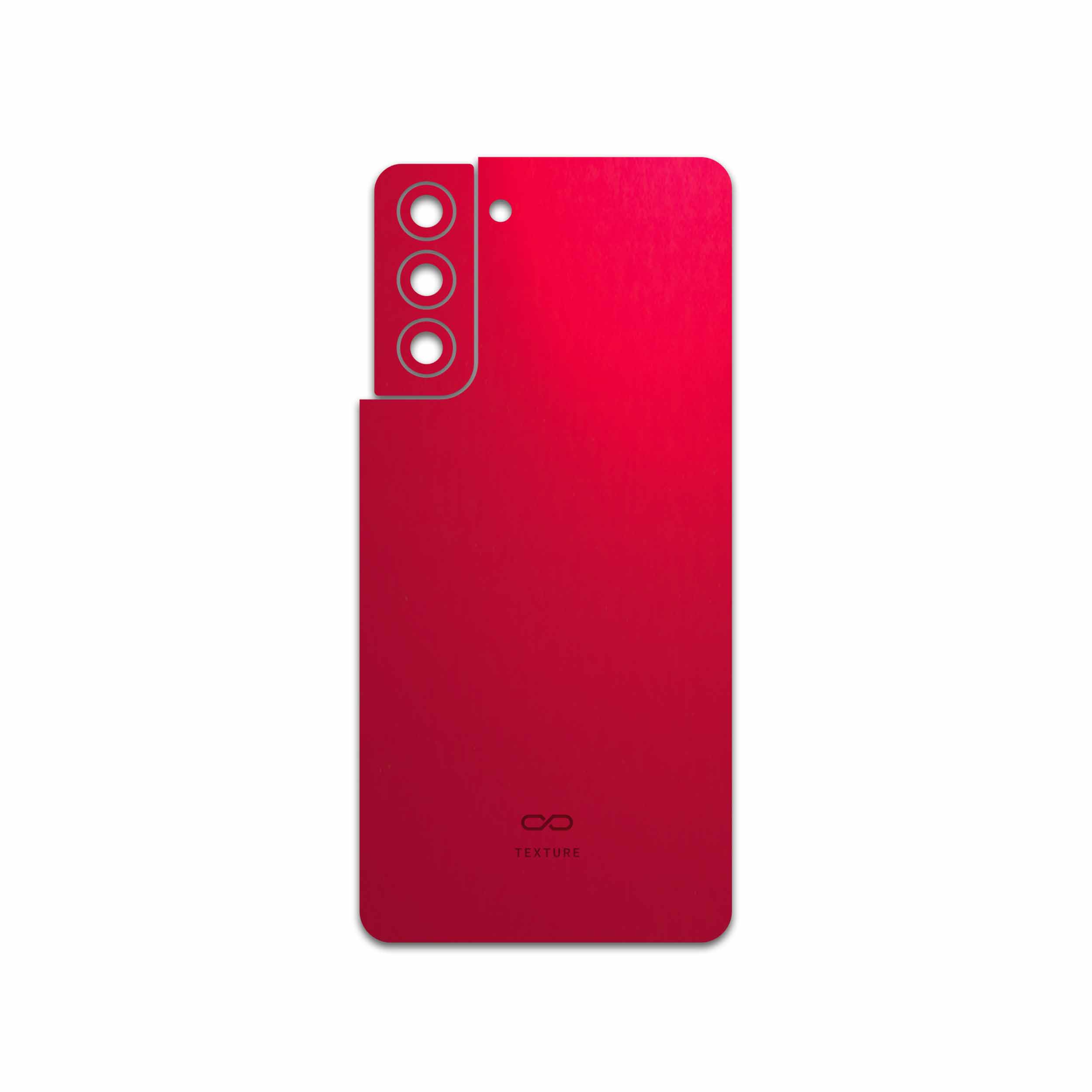 برچسب پوششی ماهوت مدل Matte-Warm-Red مناسب برای گوشی موبایل سامسونگ Galaxy S21 5G