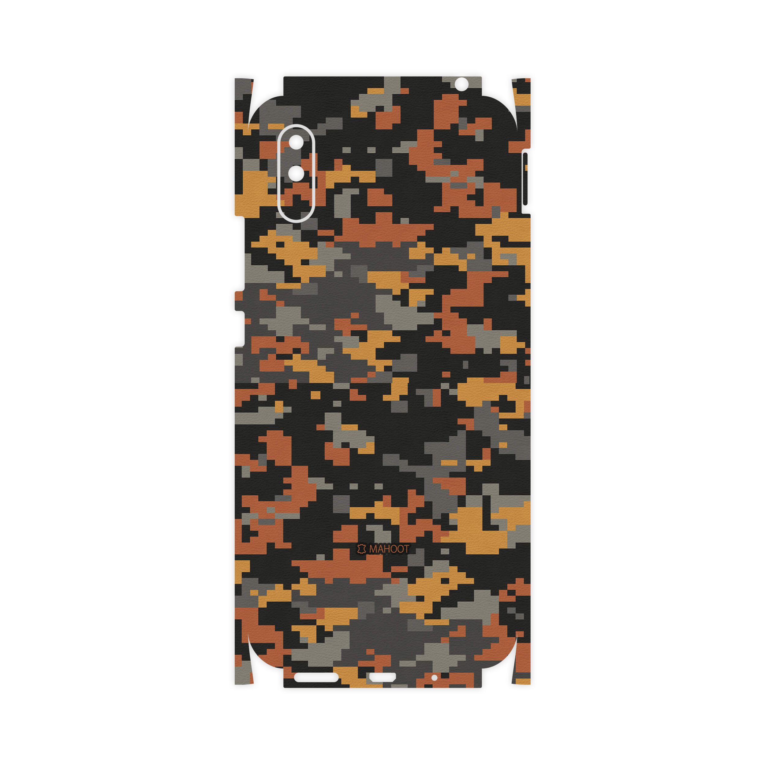 برچسب پوششی ماهوت مدل Army-Autumn-pixel-FullSkin مناسب برای گوشی موبایل شیائومی  Redmi 9A