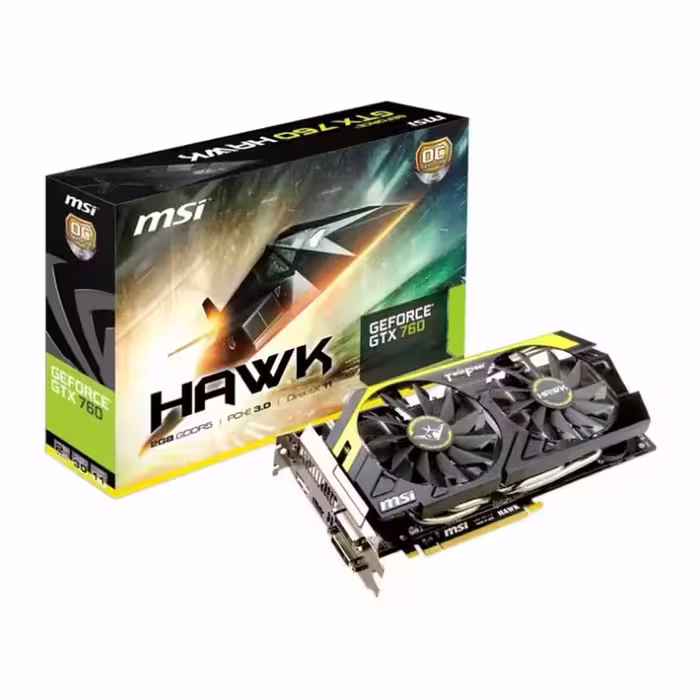 کارت گرافیک ام اس آی N760 HAWK 2GB