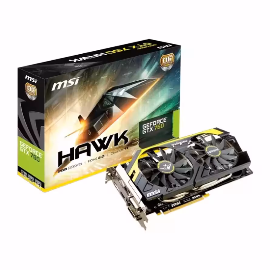 کارت گرافیک ام اس آی N760 HAWK 2GB