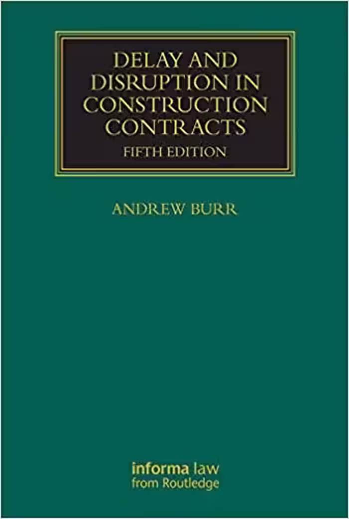 خرید و دانلود نسخه کامل کتاب Delay and Disruption in Construction Contracts 5th Edition ebook True Pdf