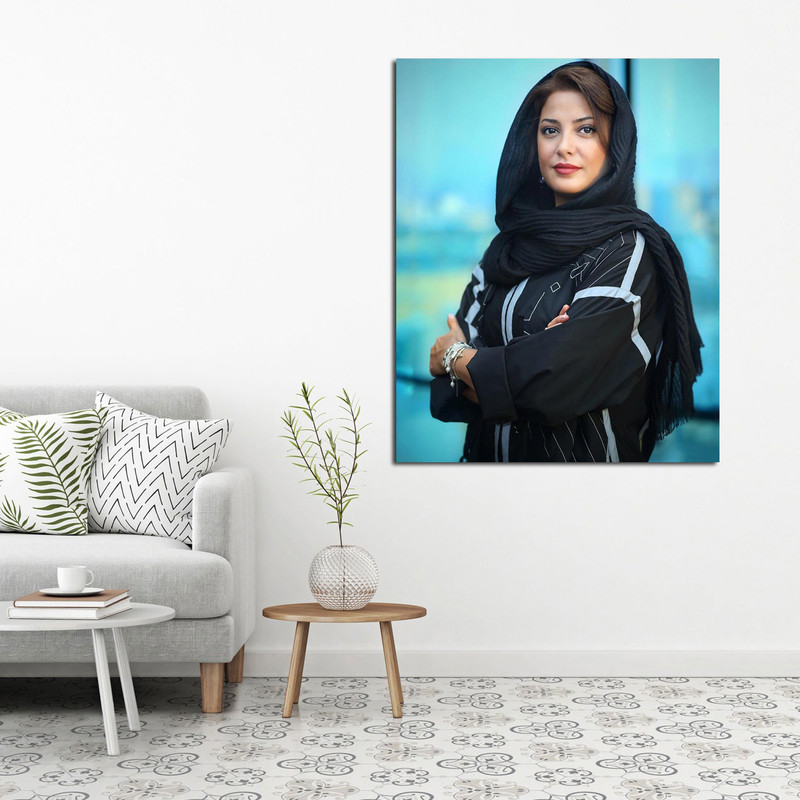 تابلو شاسی مدل طناز طباطبائی کد 9 | دنیای قاب