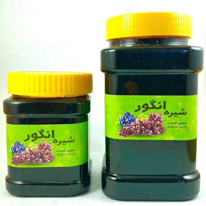 شیره انگور با کیفیت اعلا (همراه برگ آزمایش )ساکارز نیم و خاکستر یک دهم 