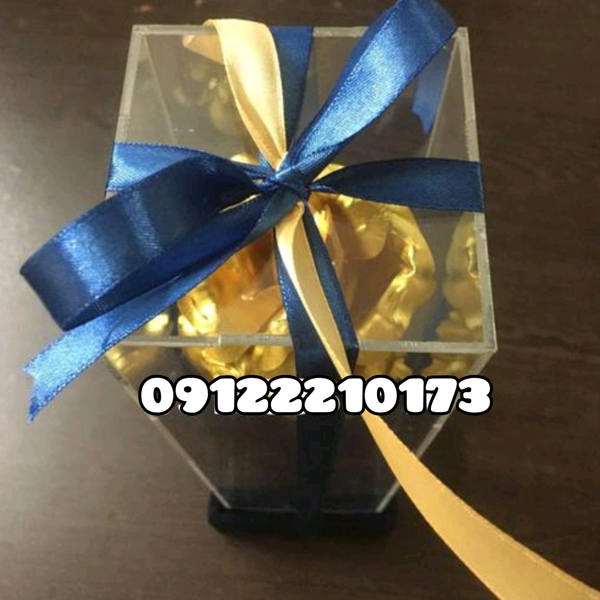 گل روکش طلا با شناسنامه اصلی و باکس رومیزی