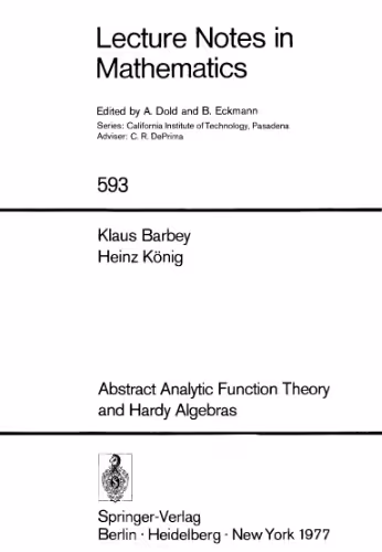 خرید و دانلود نسخه کامل کتاب Abstract Analytic Function Theory and Hardy Algebras