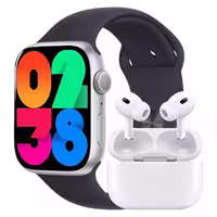 ساعت هوشمند ورنا مدل W45 Max with Airpod pro به همراه هدفون بلوتوثی | کالا مکس