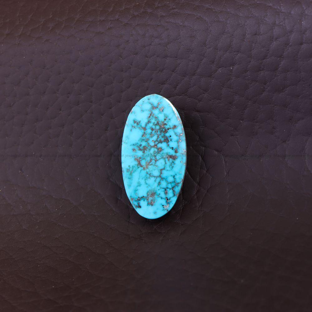 نگین فیروزه شجری کد 11520 - جواهری مشاهیر