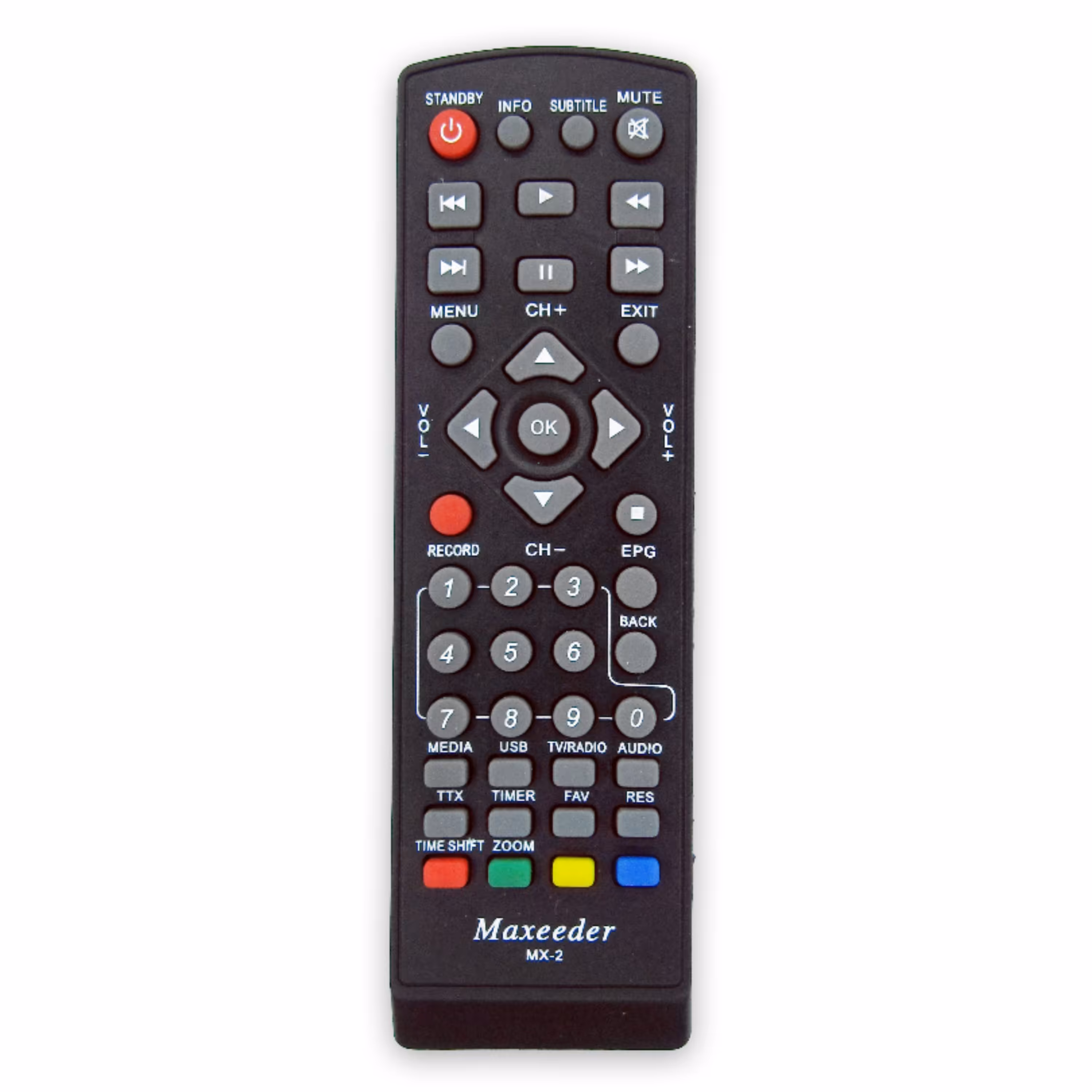 کنترل گیرنده دیجیتال مکسیدر MAXEEDER مدل MX-2