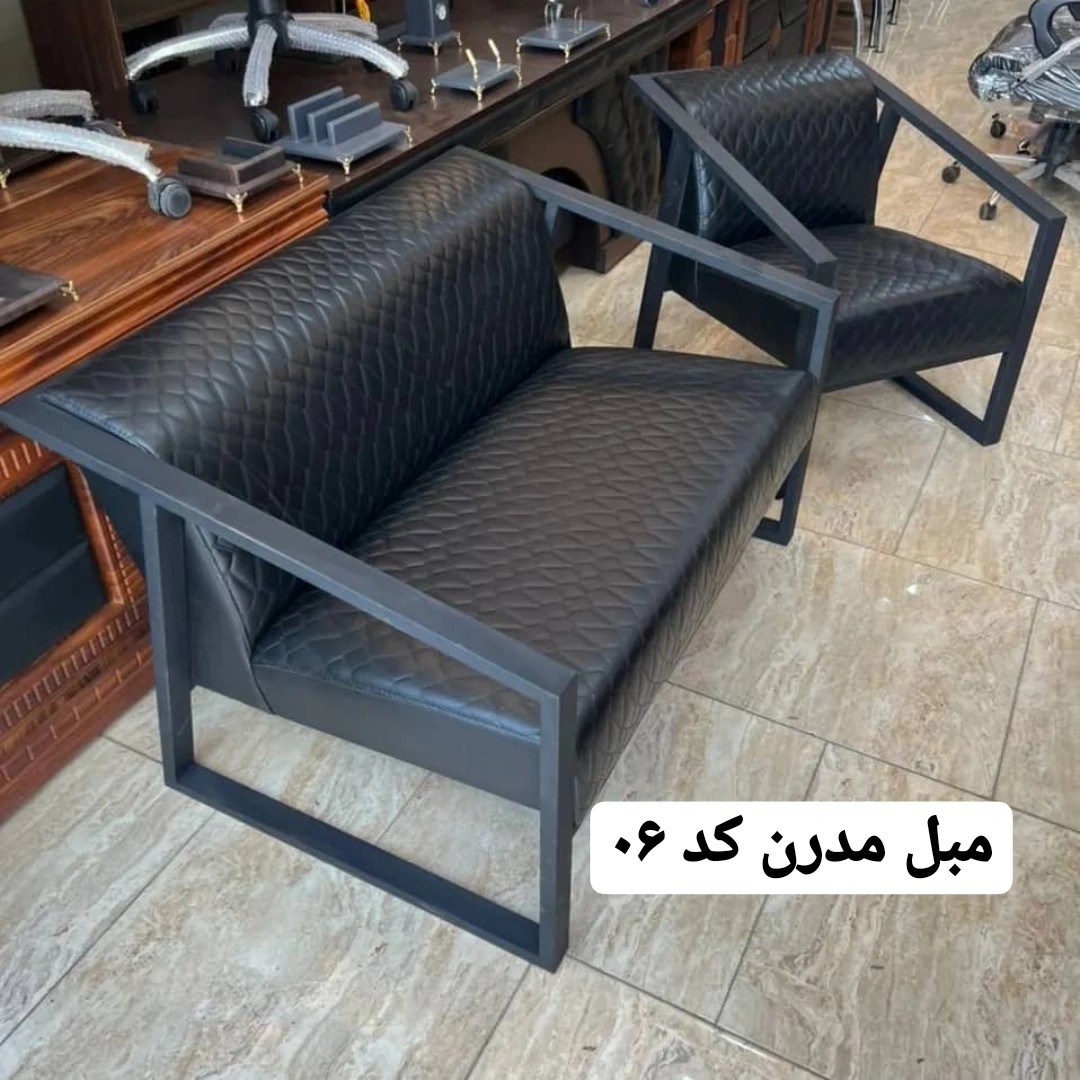 مبل نیمست اداری مدرن فلزی) هزینه ارسال به عهده مشتری ارسال با باربری پسکرایه)