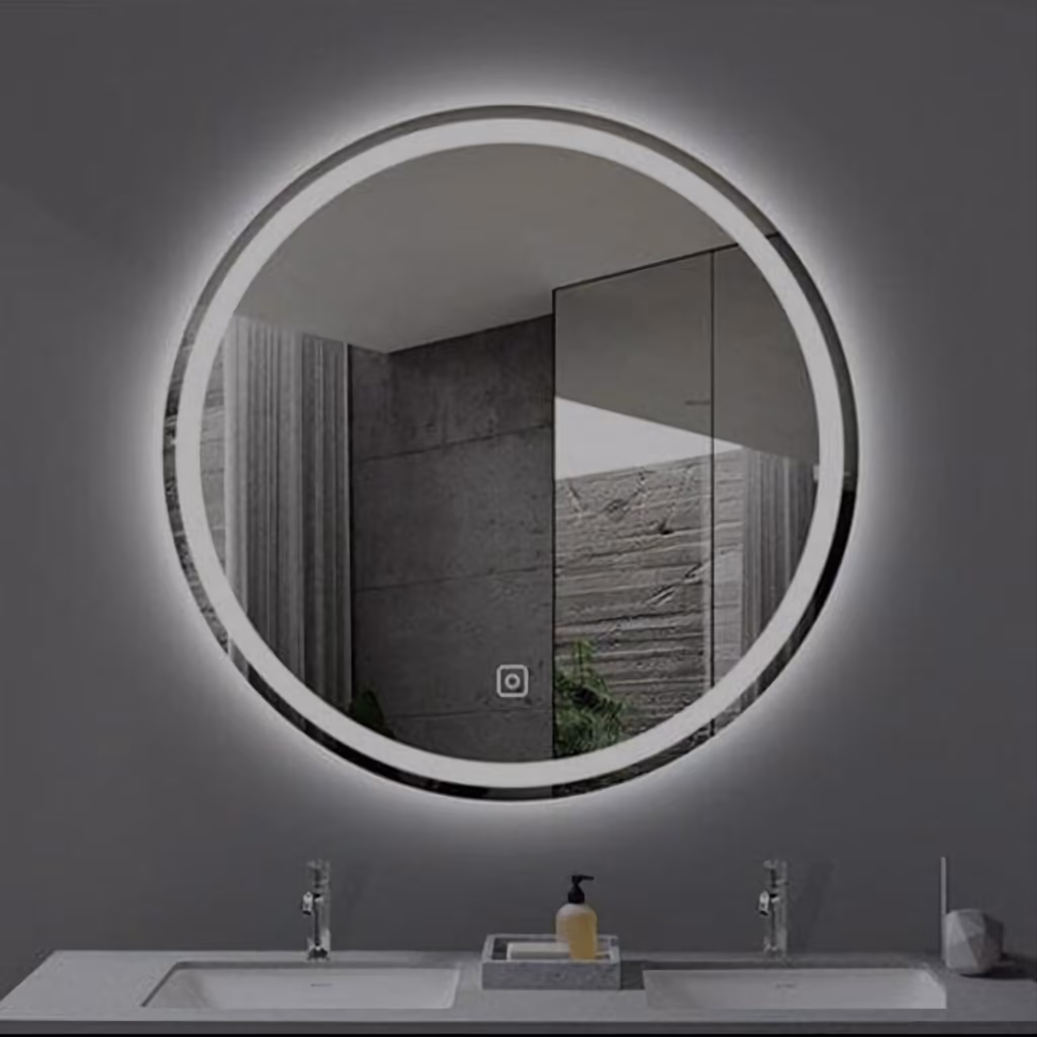 آینه بک لایت سرویس بهداشتی