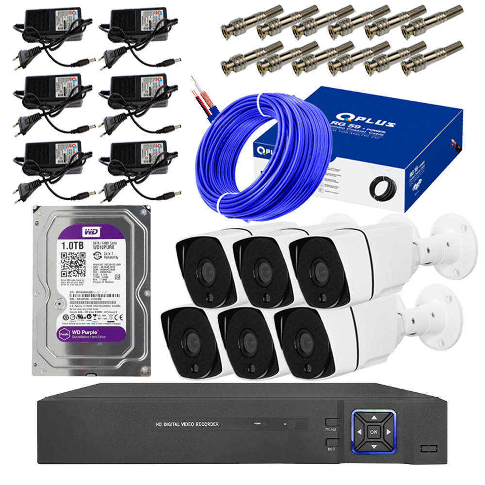  سیستم امنیتی کامل دوربین مداربسته مدل 2006