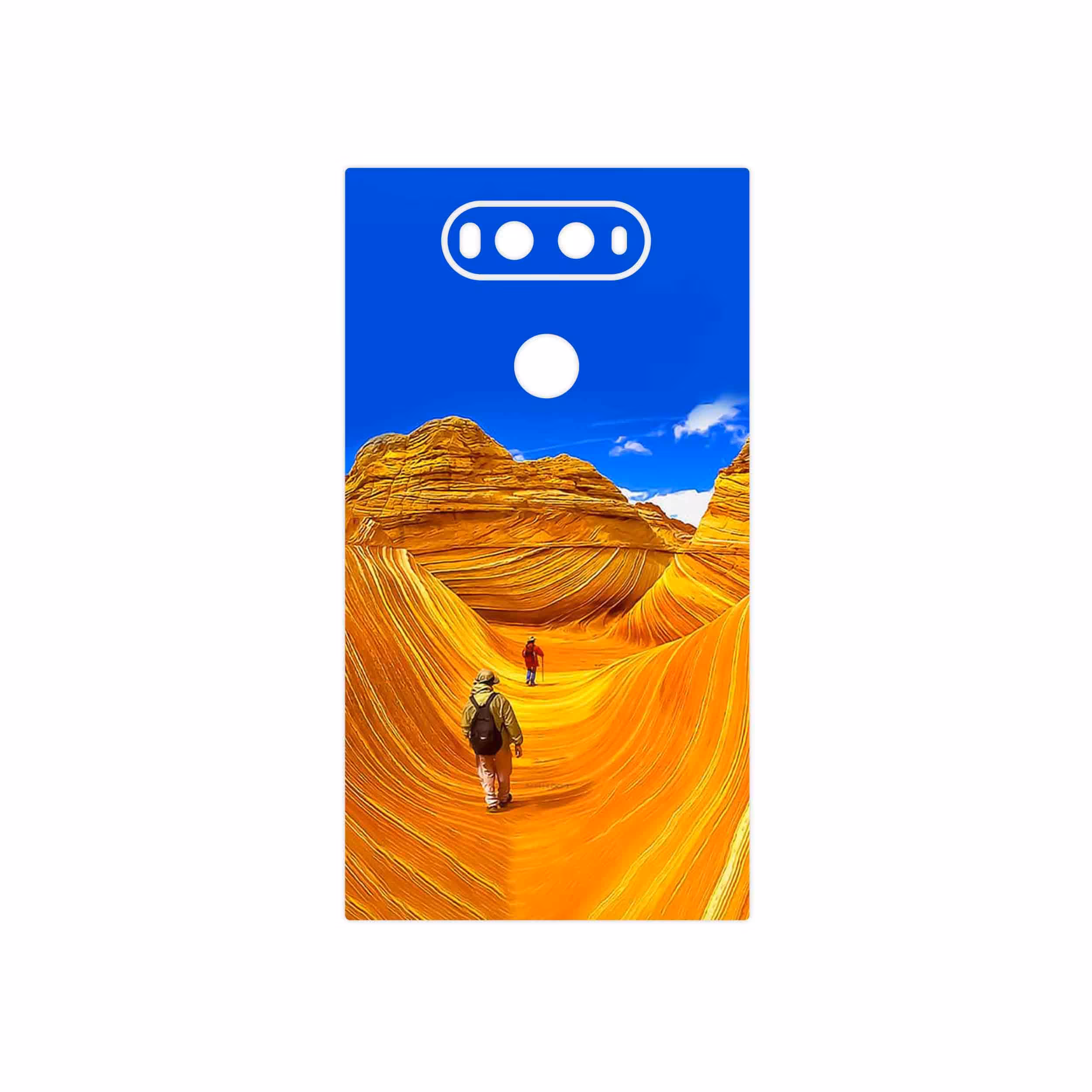 برچسب پوششی ماهوت مدل Amazing Rocks مناسب برای گوشی موبایل ال جی V20